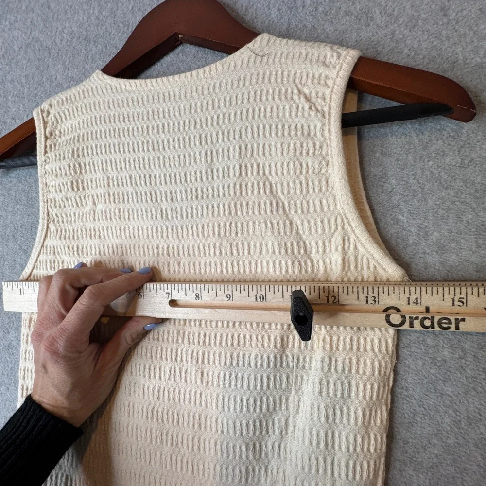 Cor D Terra Cotton Smocked Maxi Dress Beaded‎ Applique Brazil - Picture 5 of 8